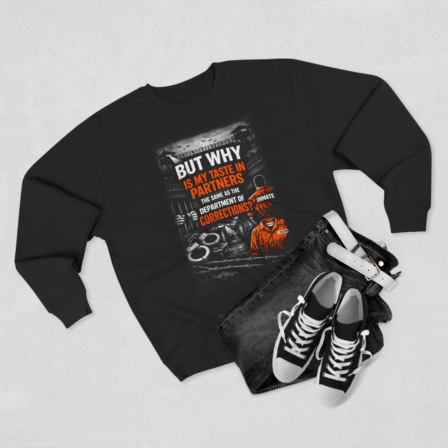 Department Of Corrections Unisex Crewneck Sweatshirt