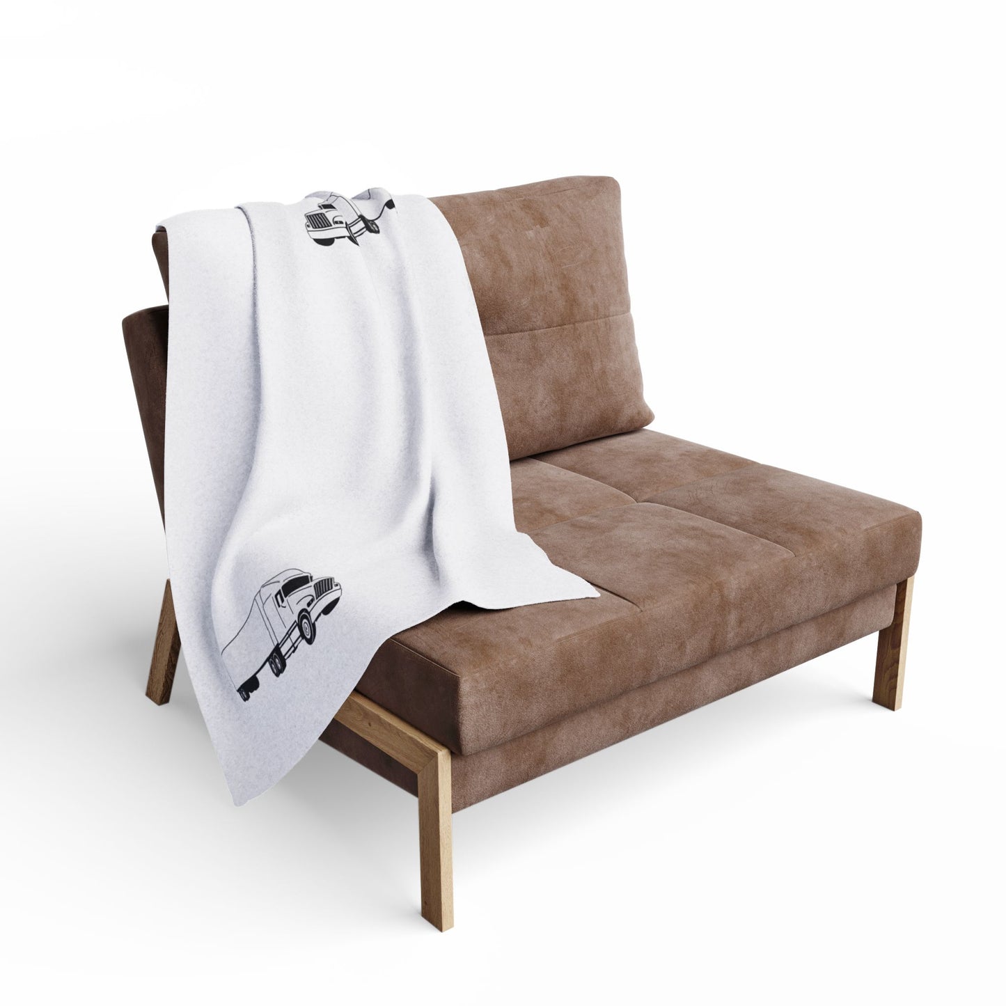 Semi Truck Arctic Fleece Blanket