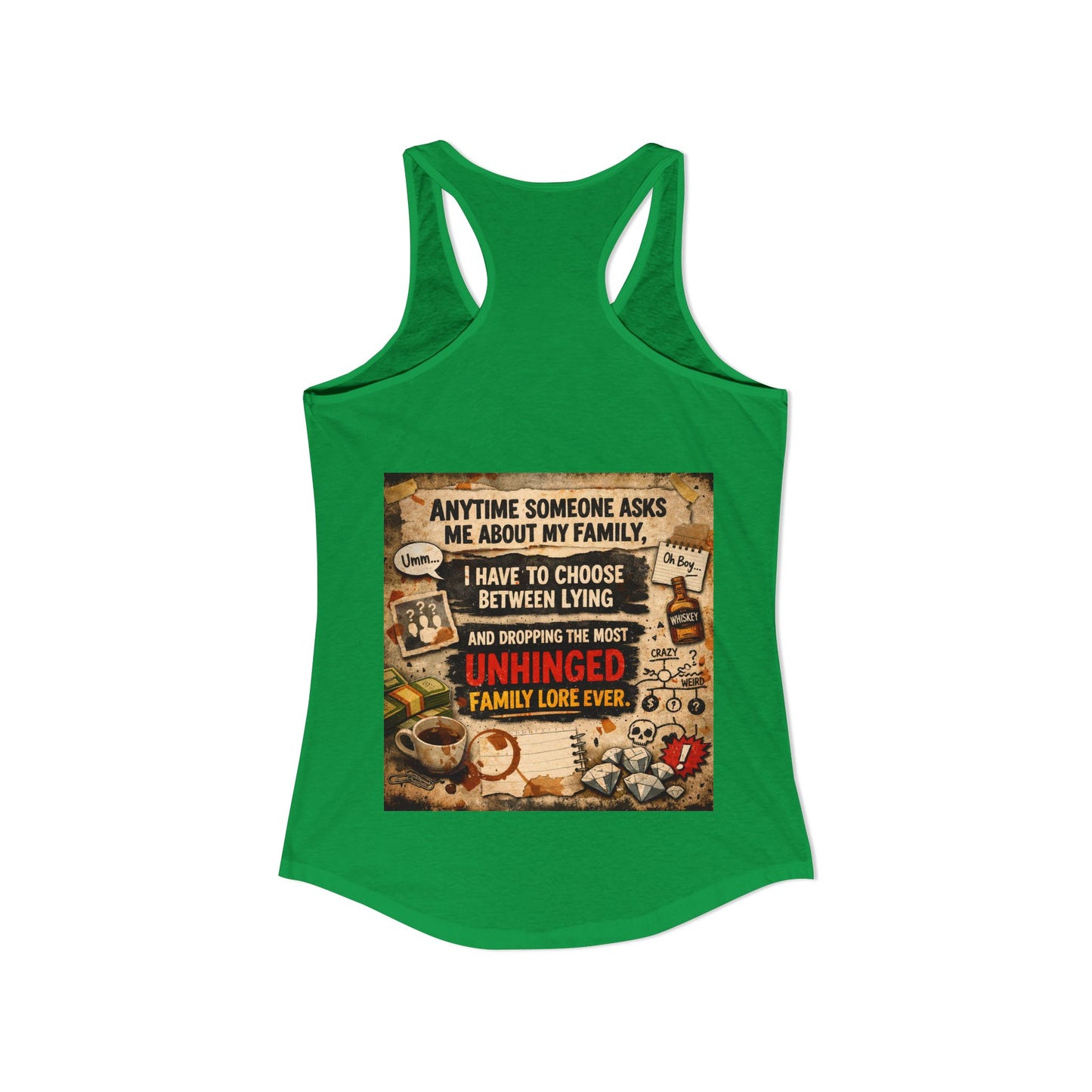 Unhinged Family Women's Racerback Tank