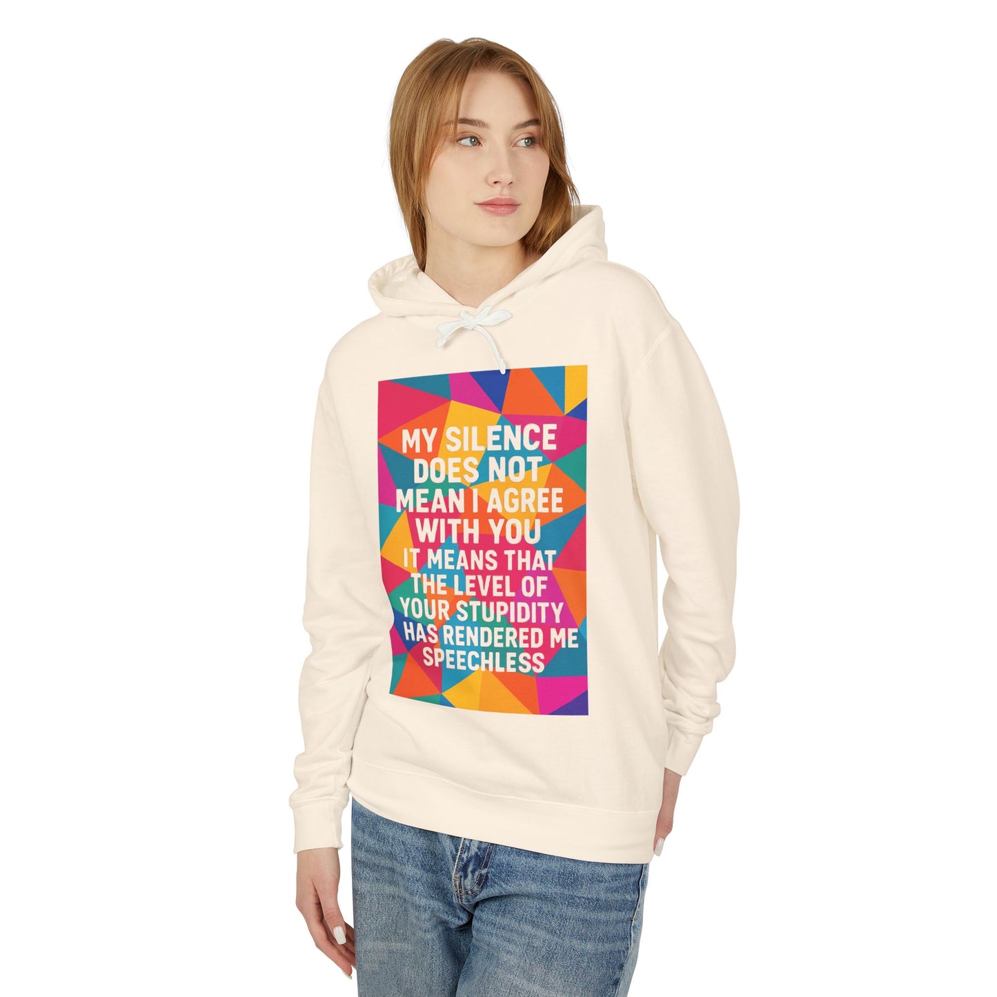 Speechless Unisex Lightweight Hoodie