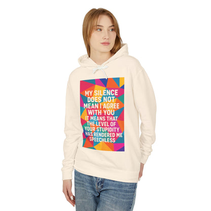 Speechless Unisex Lightweight Hoodie