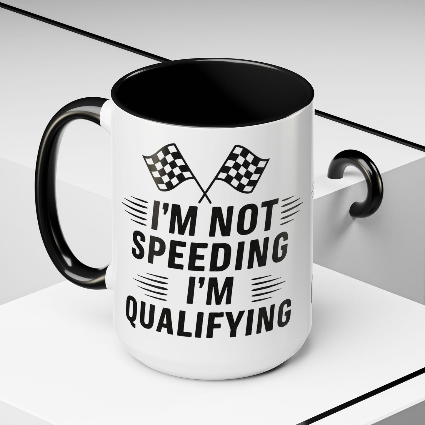 I'm Qualifying 2-Tone Coffee Mug