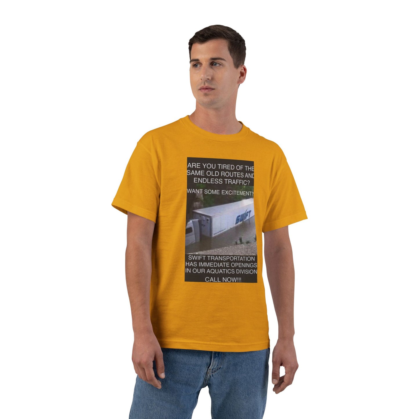 Swift Aquatics Men's Short-Sleeve Crewneck Tee