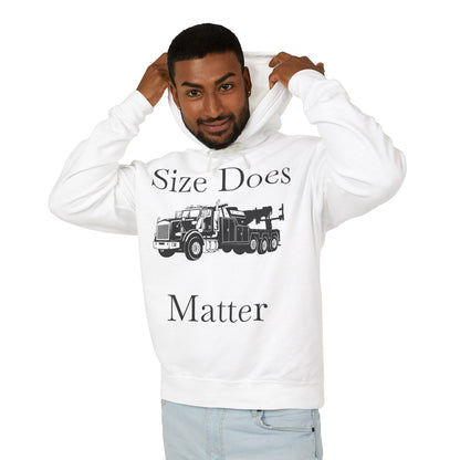 Size Does Matter Unisex Lightweight Hoodie