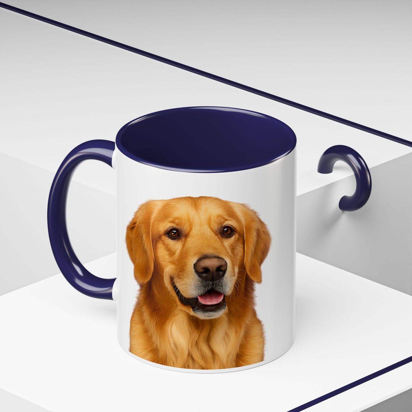 Golden Head 2-Tone Coffee Mug