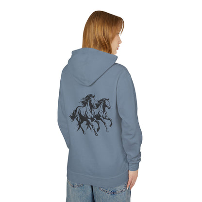 Horsin' Around Unisex Lightweight Hoodie