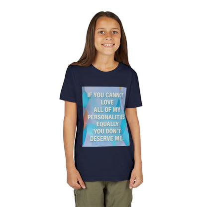 All Of My Personalities Youth Unisex Short Sleeve Crewneck Tee