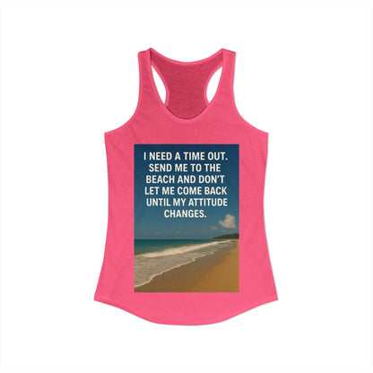 Time Out Women's Racerback Tank