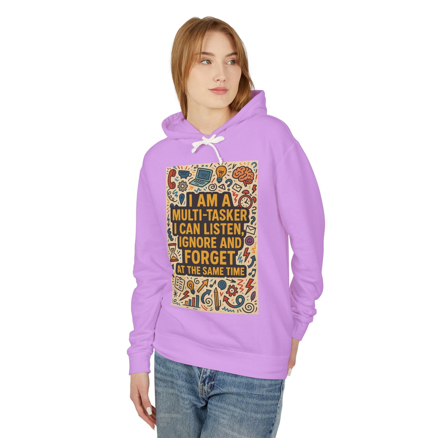 Multi-Tasker Unisex Lightweight Hoodie