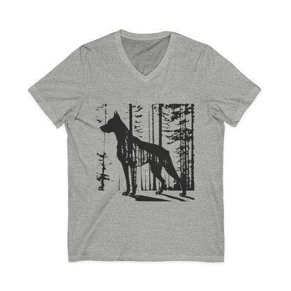 Watchful Eyes Unisex Short Sleeve V-Neck Tee