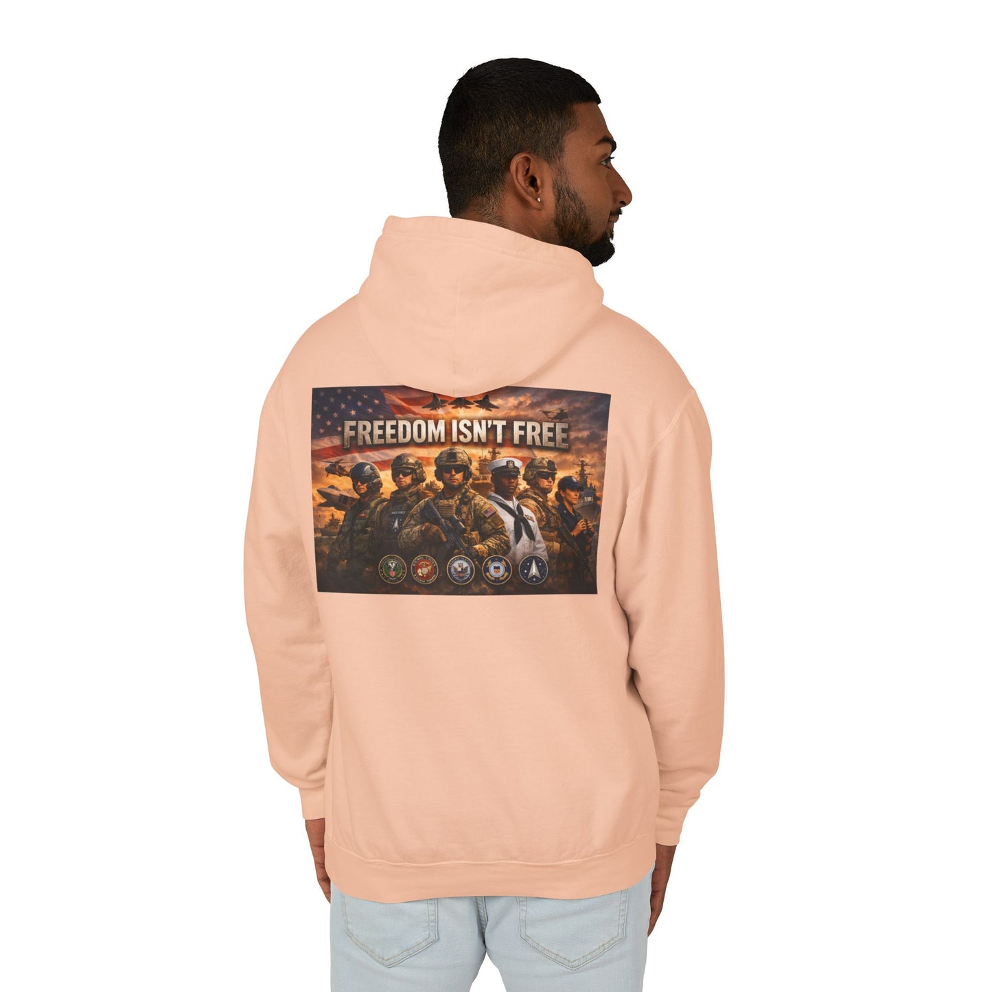 Freedom Isn't Free Unisex Lightweight Hoodie