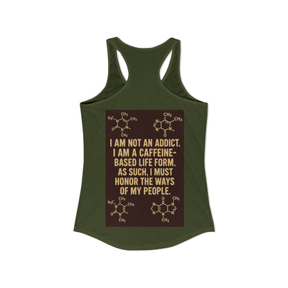 Not An Addict Women's Racerback Tank