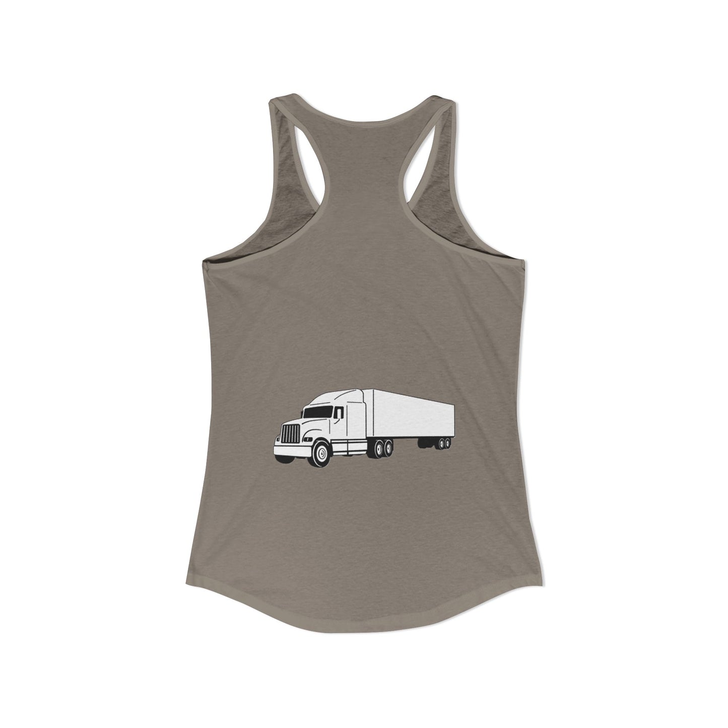 Semi Truck Women's Racerback Tank