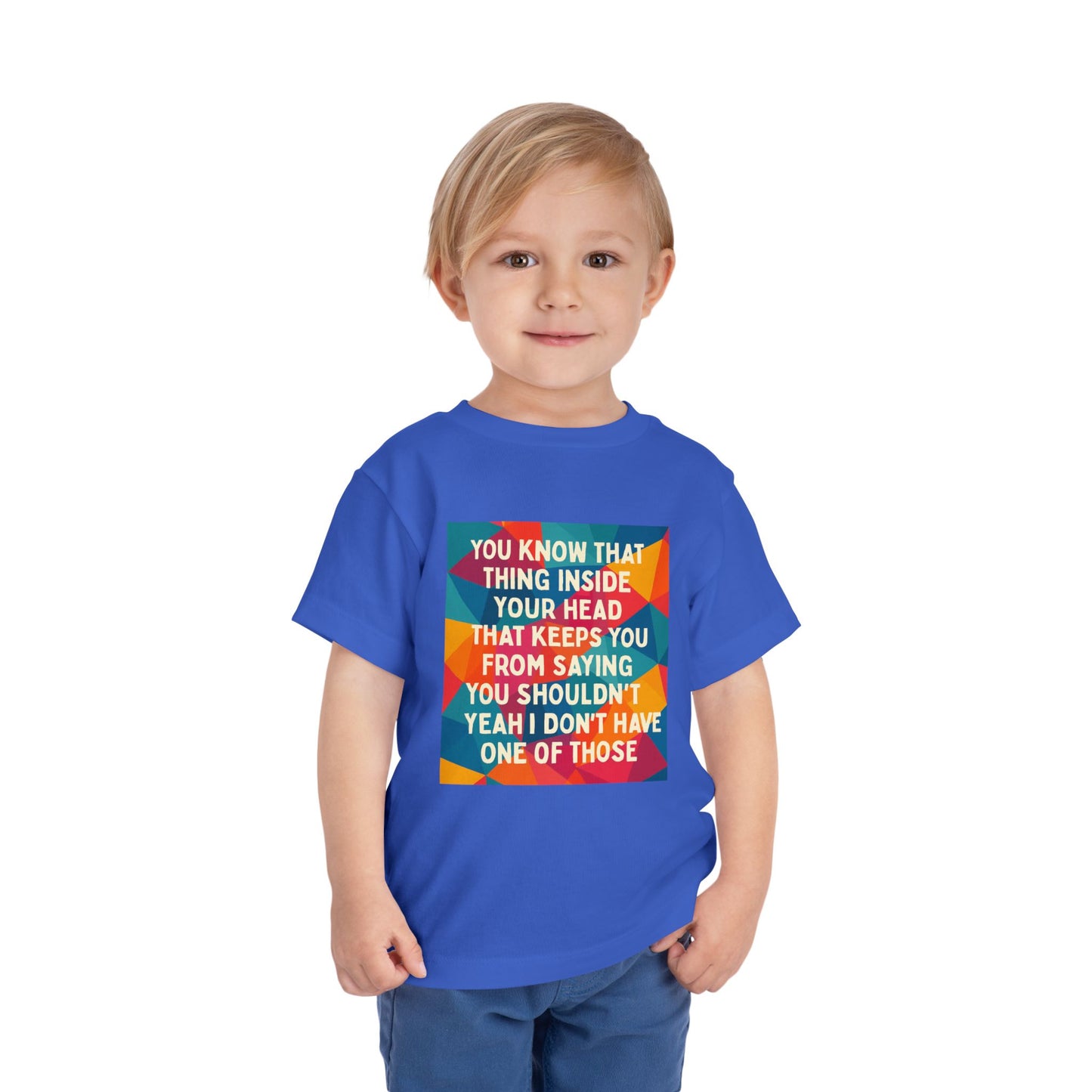 No Filter Toddler Unisex Short Sleeve Crewneck Tee