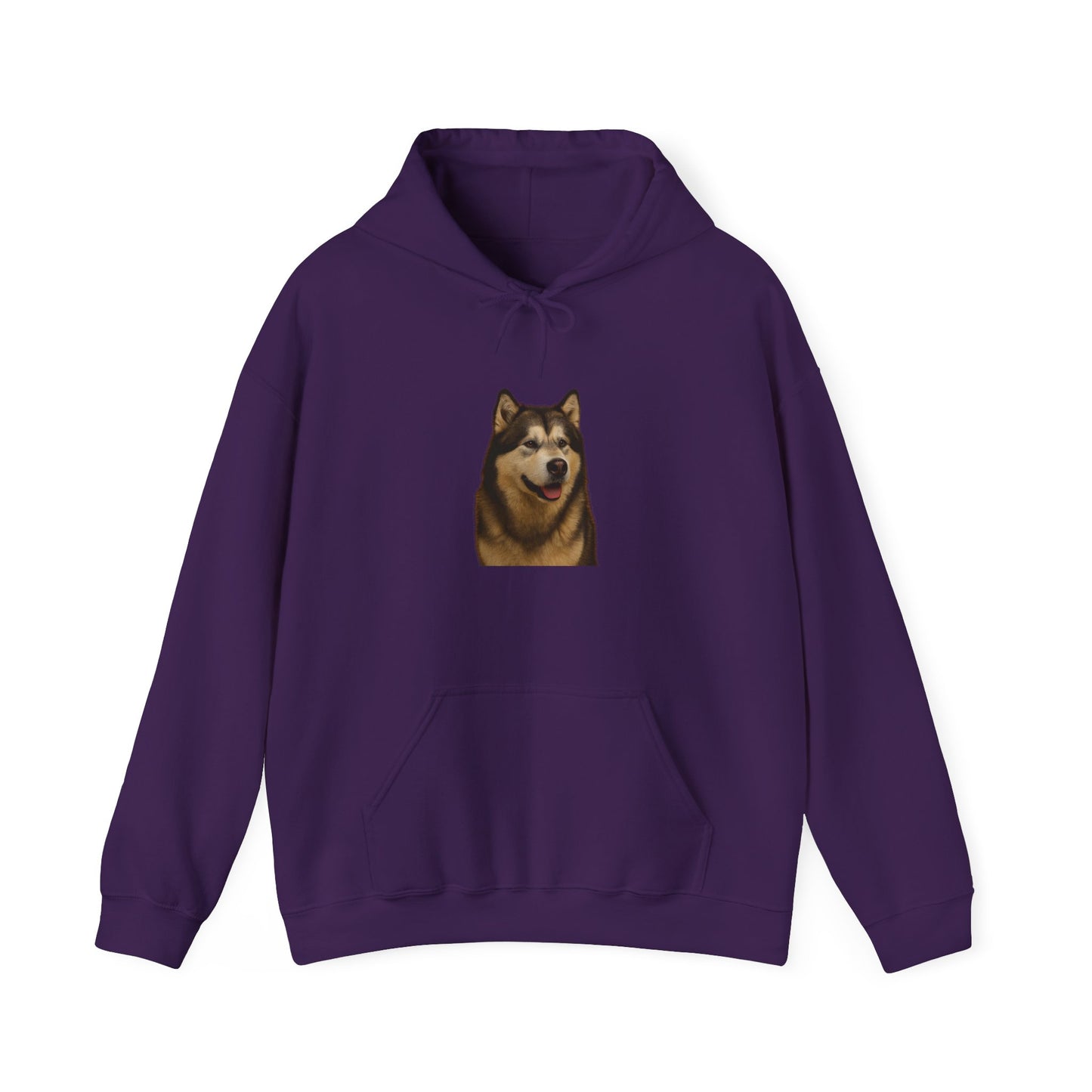 Malamute Head Unisex Hoodie