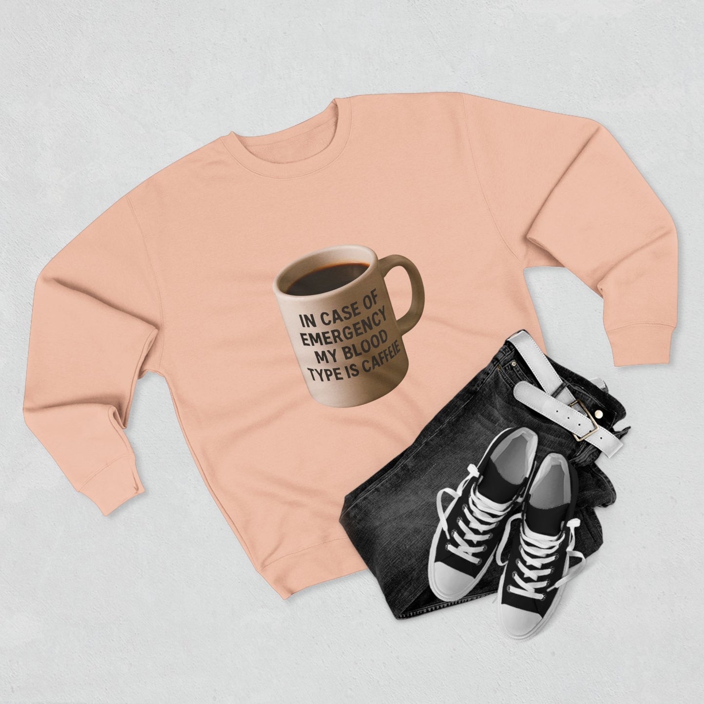 Blood Type Unisex Crewneck Sweatshirt