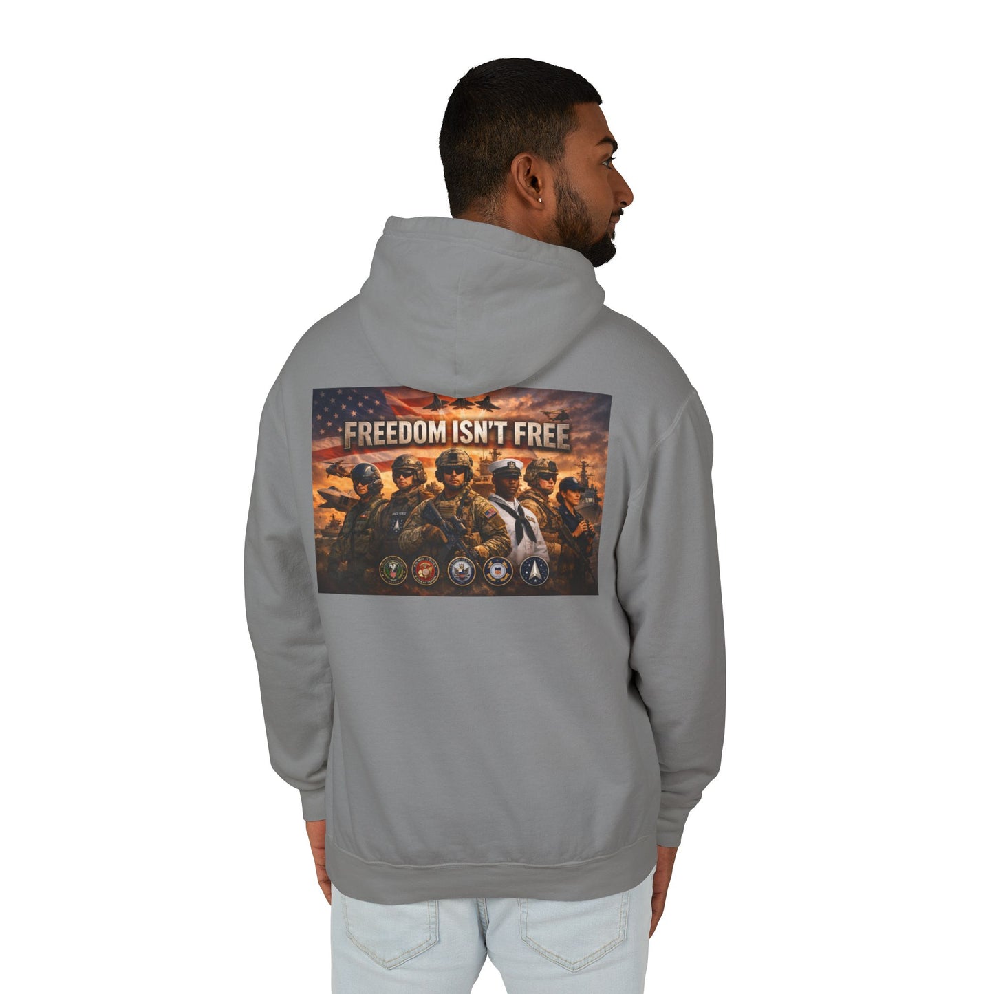 Freedom Isn't Free Unisex Lightweight Hoodie