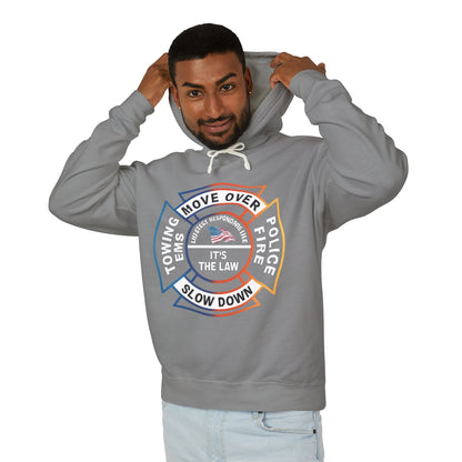 Let First Responders Live Unisex Lightweight Hoodie