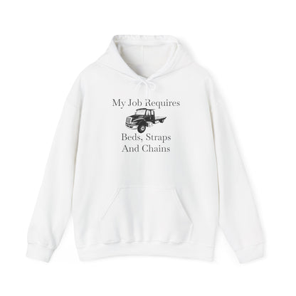 Beds, Straps, And Chains Unisex Hoodie