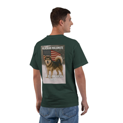 All-American Breed Men's Short-Sleeve Crewneck Tee