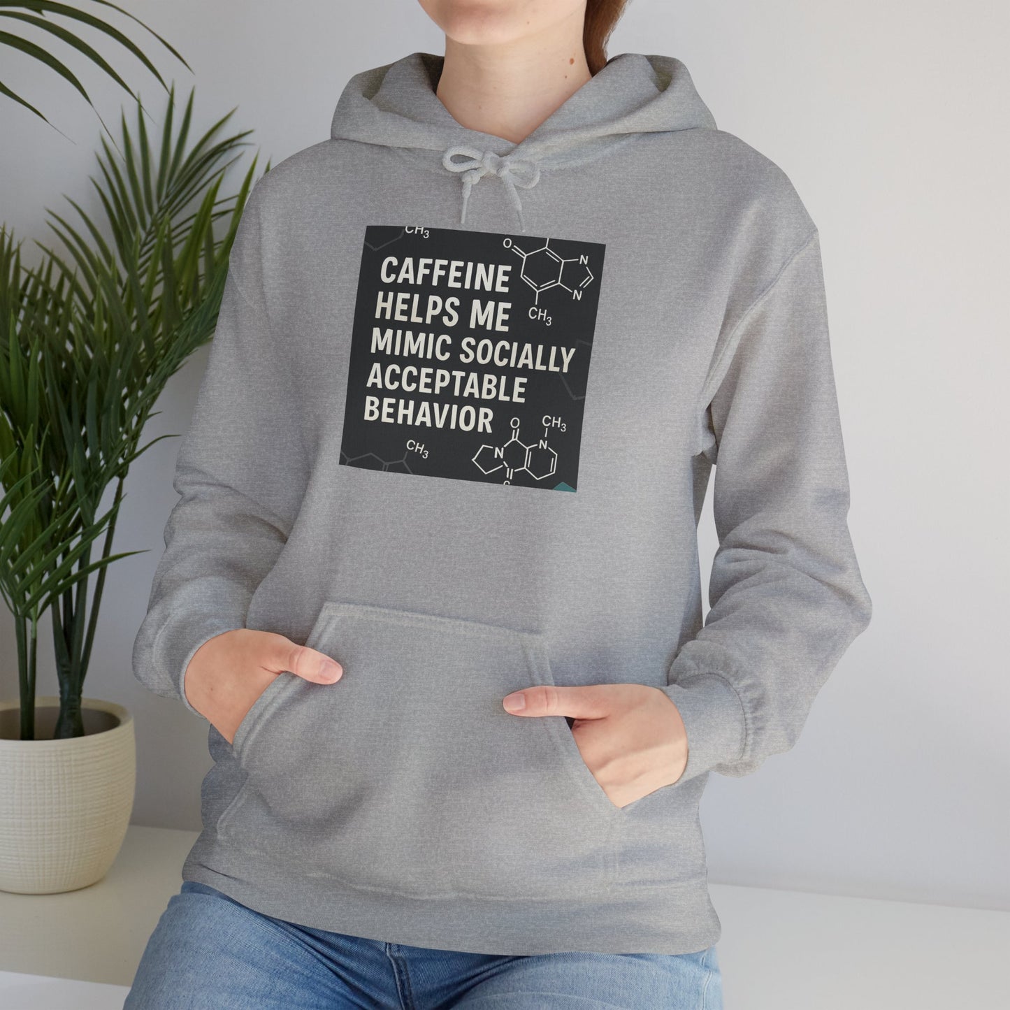 Socially Acceptable Unisex Hoodie