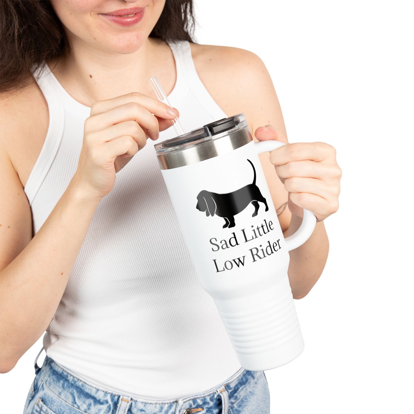Sad Little Low Rider Insulated Travel Mug