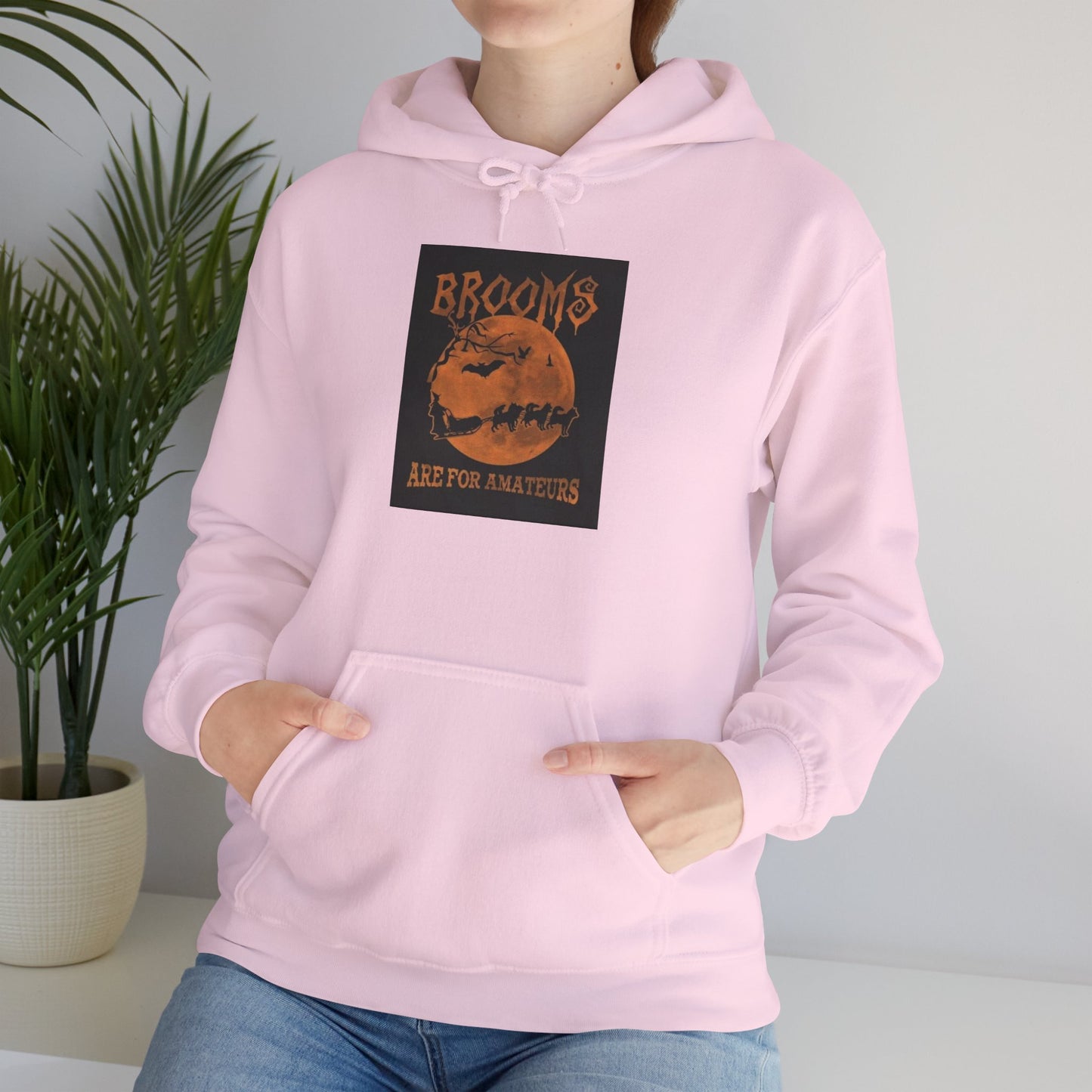 Brooms Are For Amateurs Unisex Hoodie