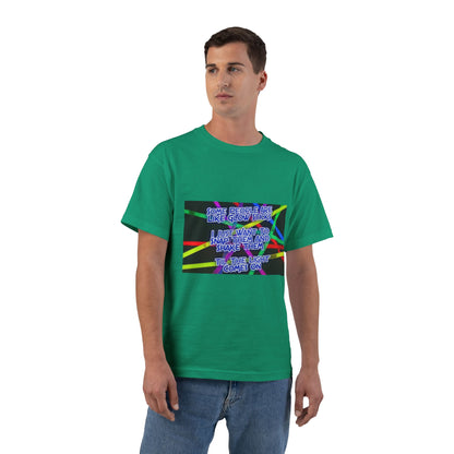 Glow Sticks Men's Short-Sleeve Crewneck Tee