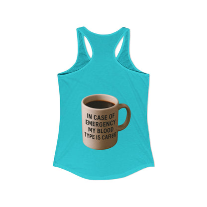 Blood Type Women's Racerback Tank