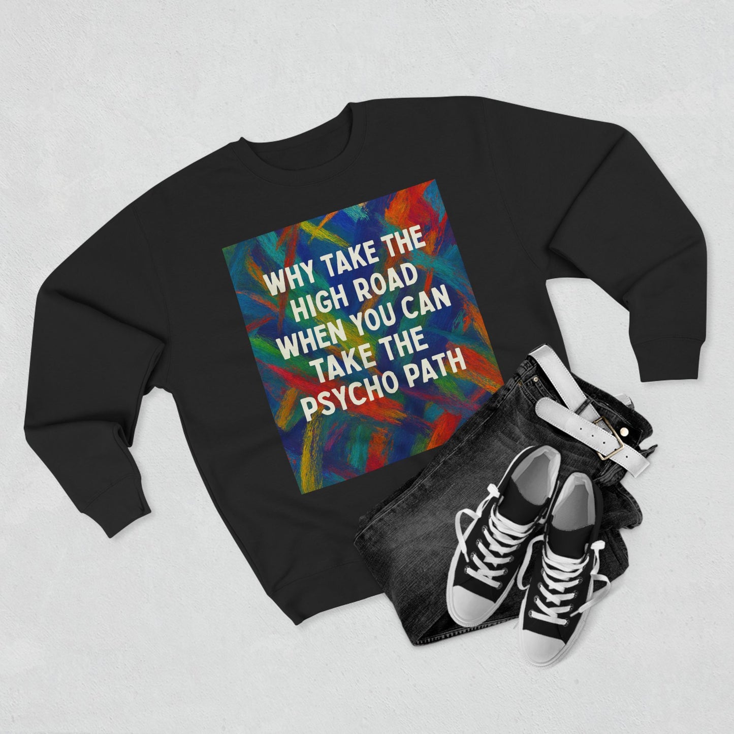 Psycho Path Unisex Crewneck Sweatshirt