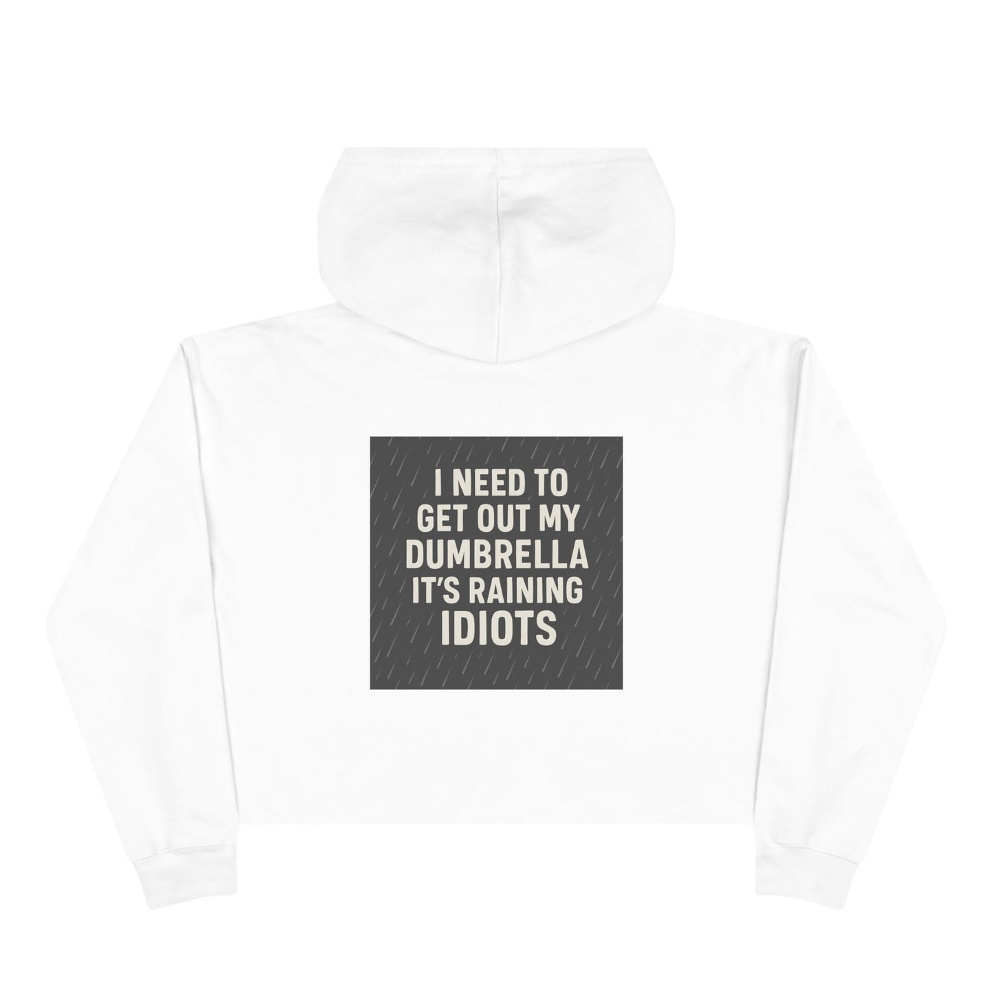 Dumbrella Women's Crop Hoodie