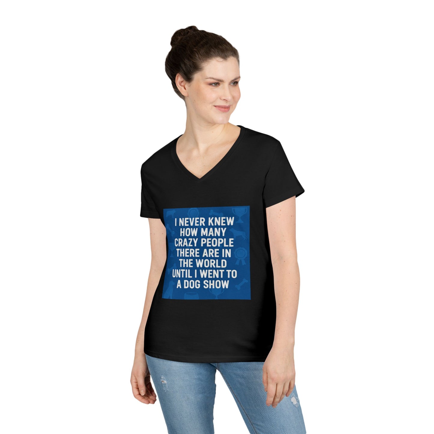 Never Knew Women's V-Neck T-Shirt