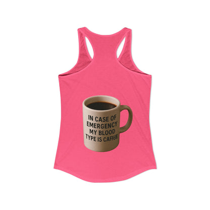 Blood Type Women's Racerback Tank