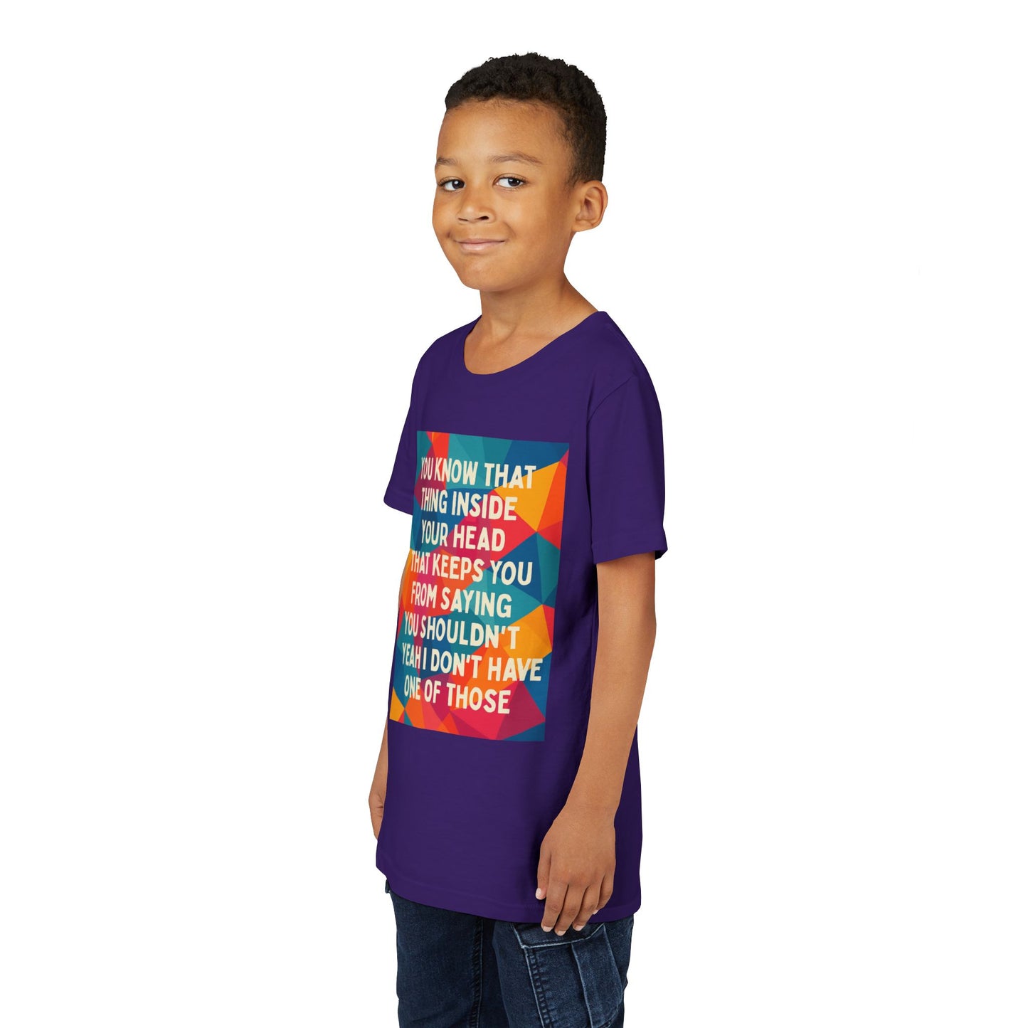 No Filter Youth Unisex Short Sleeve Crewneck Tee