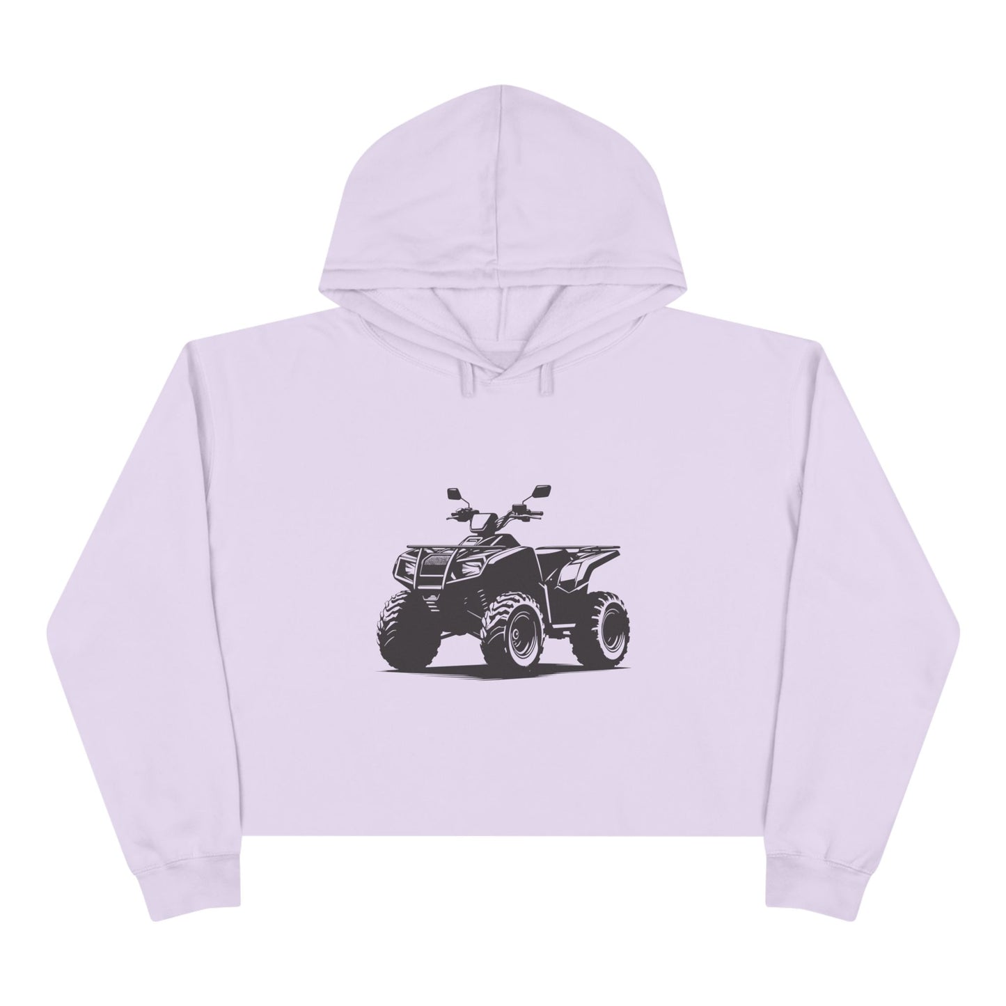 Off The Beaten Path Quad Women's Crop Hoodie