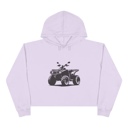 Off The Beaten Path Quad Women's Crop Hoodie