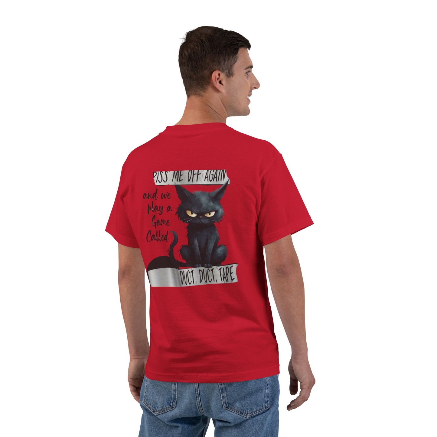 Duct, Duct, Tape Men's Short-Sleeve Crewneck Tee