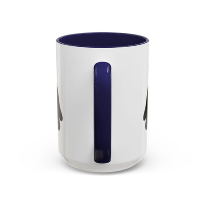 Newfie Silhouette 2-Tone Coffee Mug