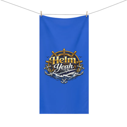 Helm Yeah Mink-Cotton  Beach Towel