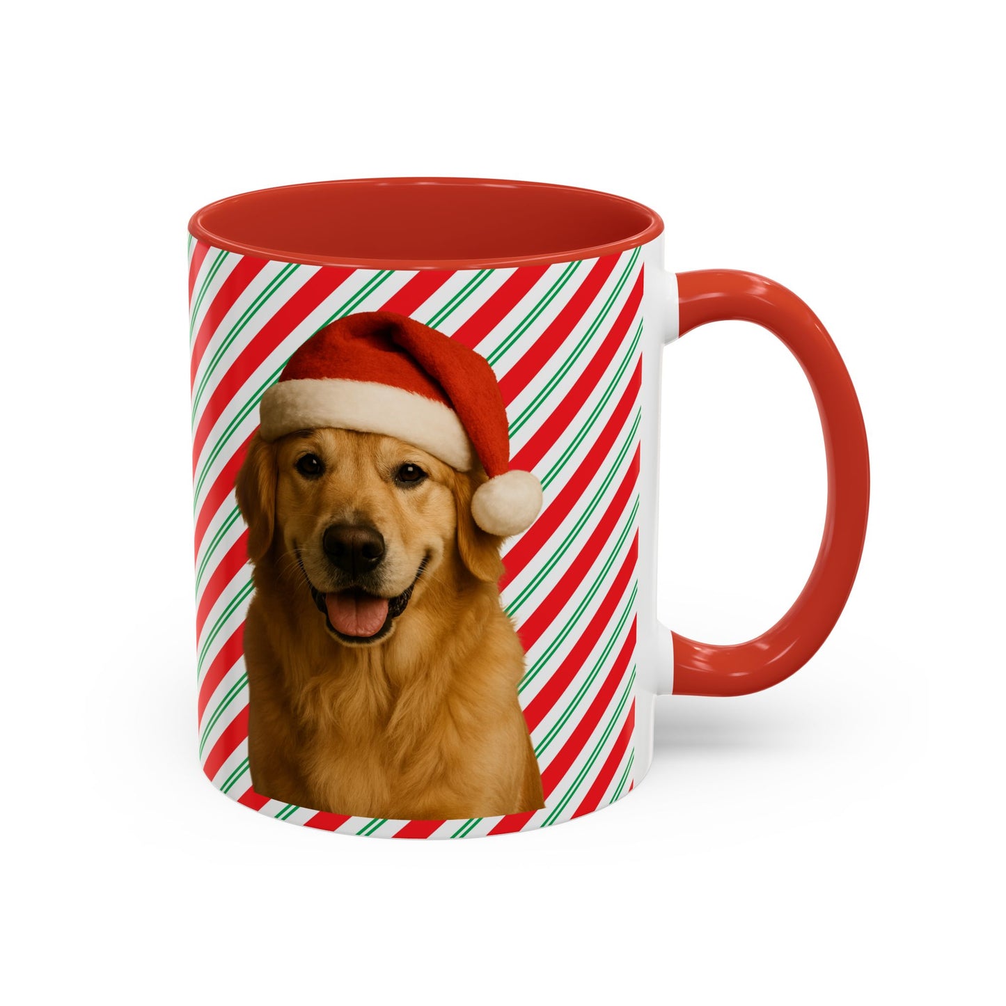 Santa Paws Golden 2-Tone Coffee Mug
