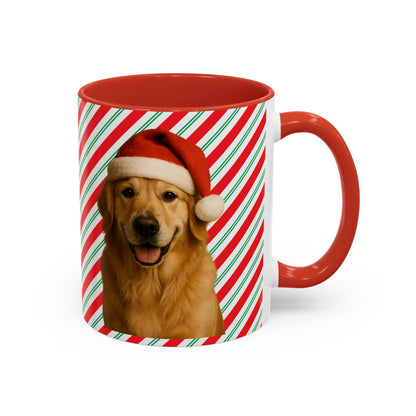 Santa Paws Golden 2-Tone Coffee Mug