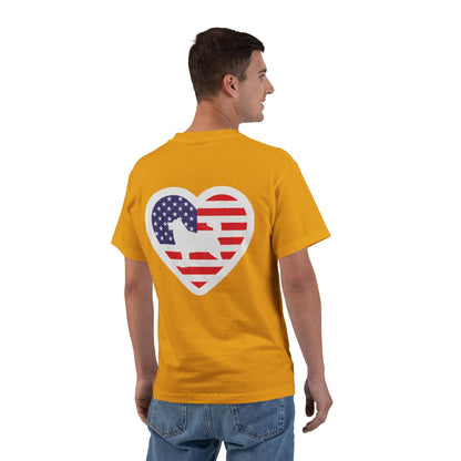 Malamute Flag Men's Short-Sleeve Crewneck Tee