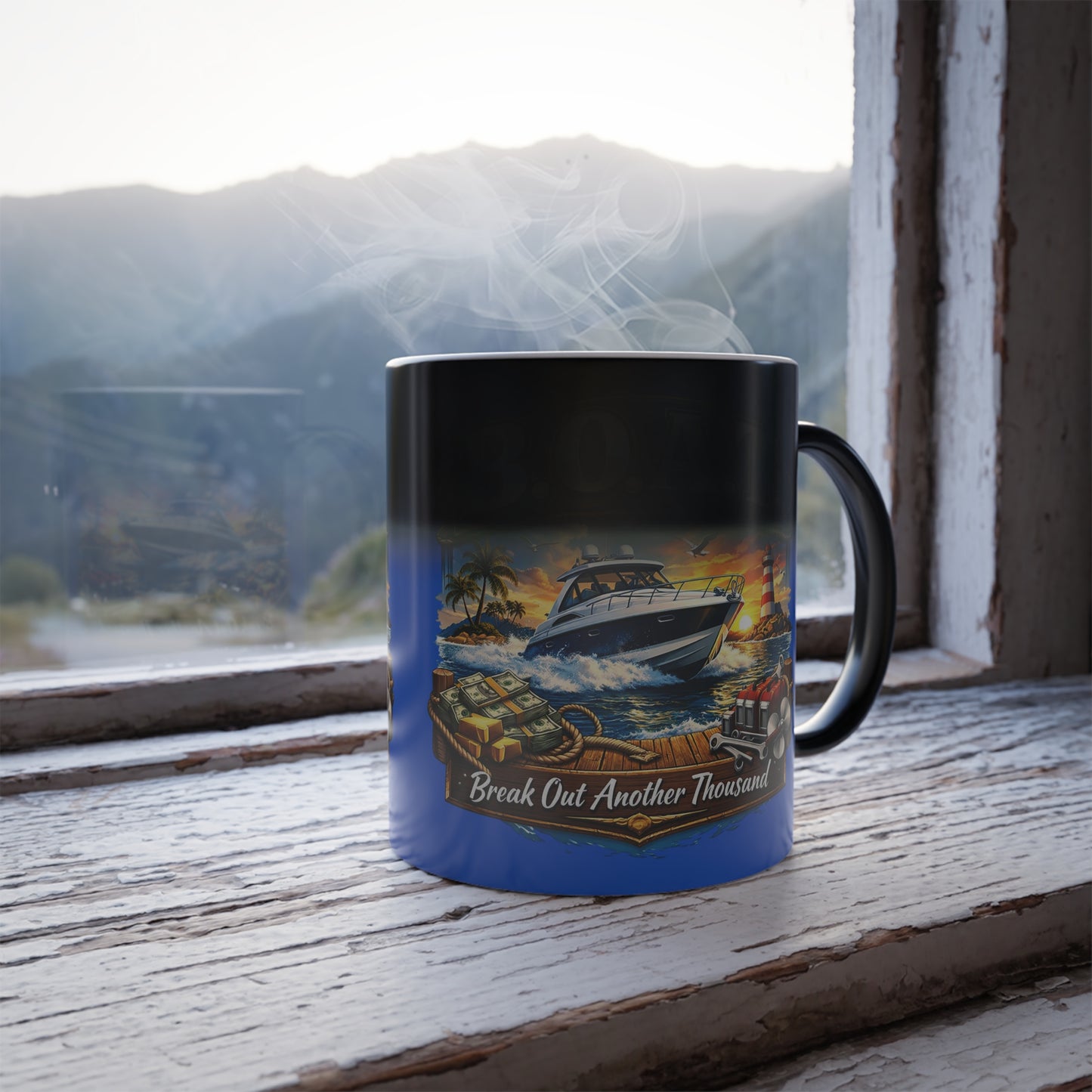 B.O.A.T. Color Changing Mug