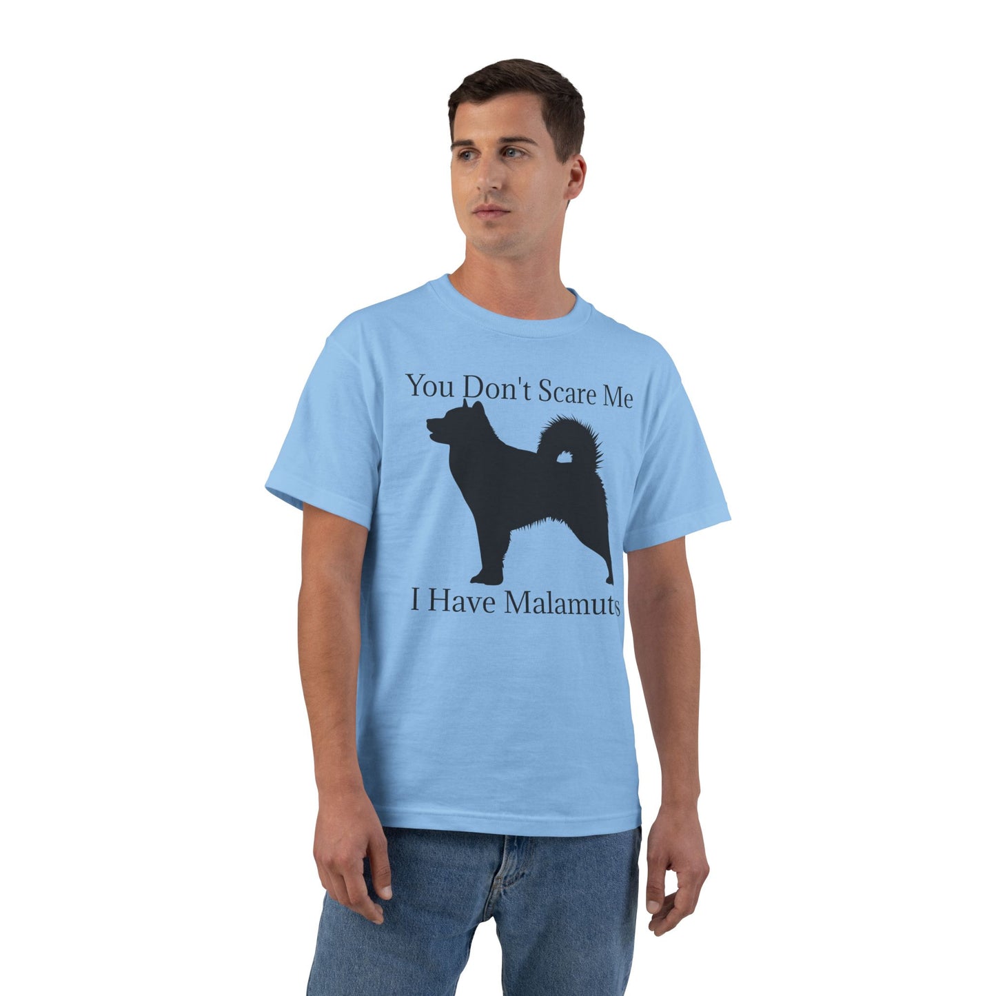 You Don't Scare Me Men's Short-Sleeve Crewneck Tee