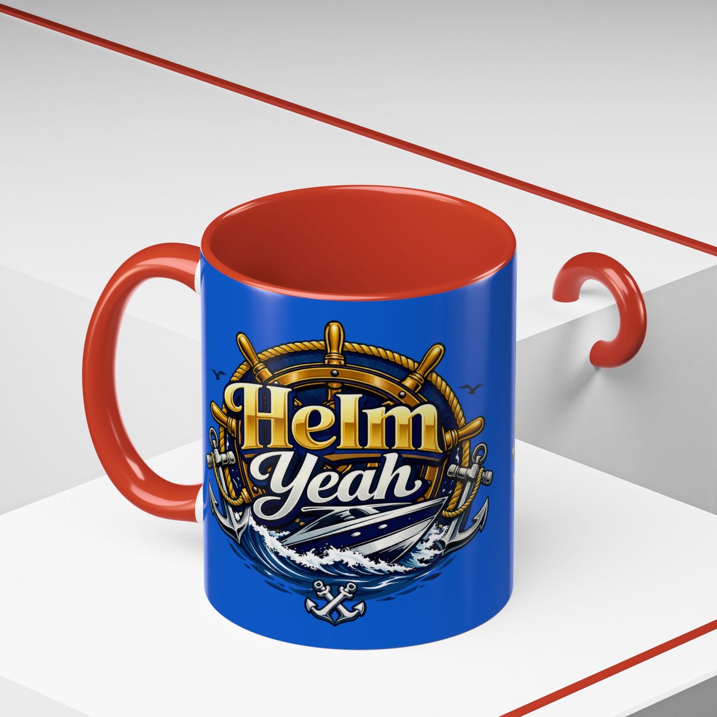 Helm Yeah 2-Tone Coffee Mug
