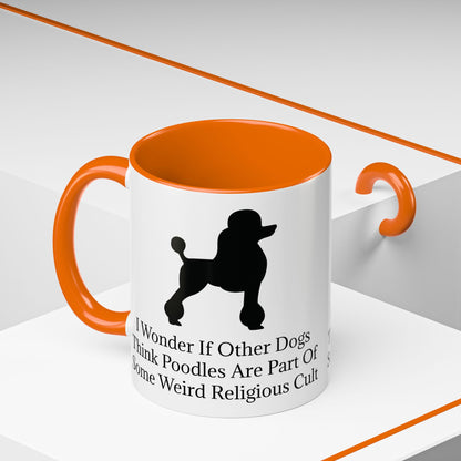 I Wonder 2-Tone Coffee Mug
