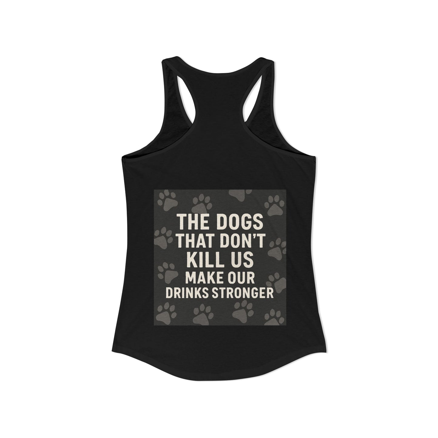 Drinks Stronger Women's Racerback Tank