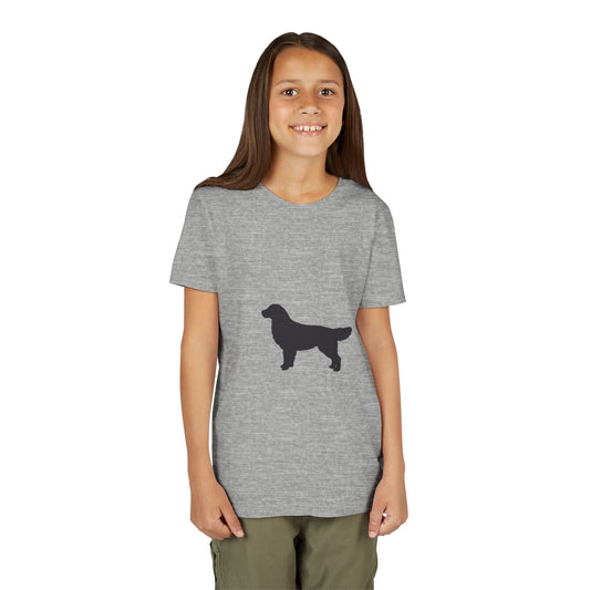 Golden Silhouette Youth Unisex Short Sleeve Crewneck Tee