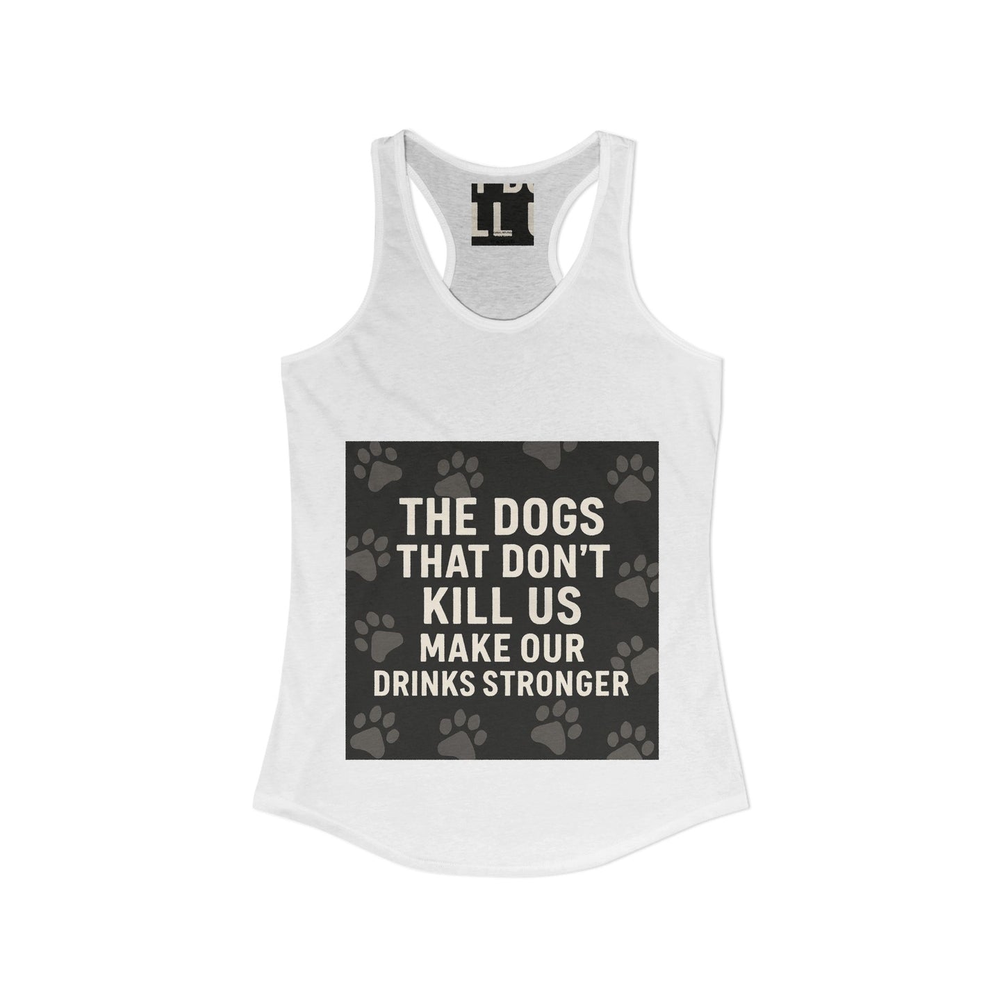 Drinks Stronger Women's Racerback Tank