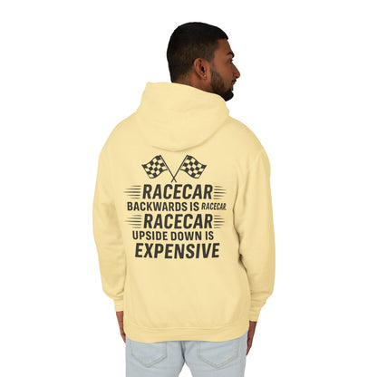 Racecar Backwards Unisex Lightweight Hoodie